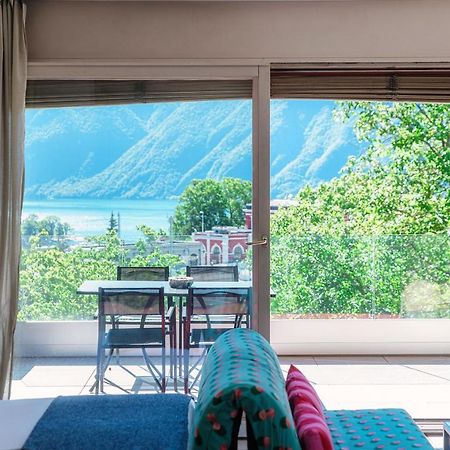 Panoramic Studio By Quokka 360 - Open Space Apartment With Terrace Лугано Экстерьер фото