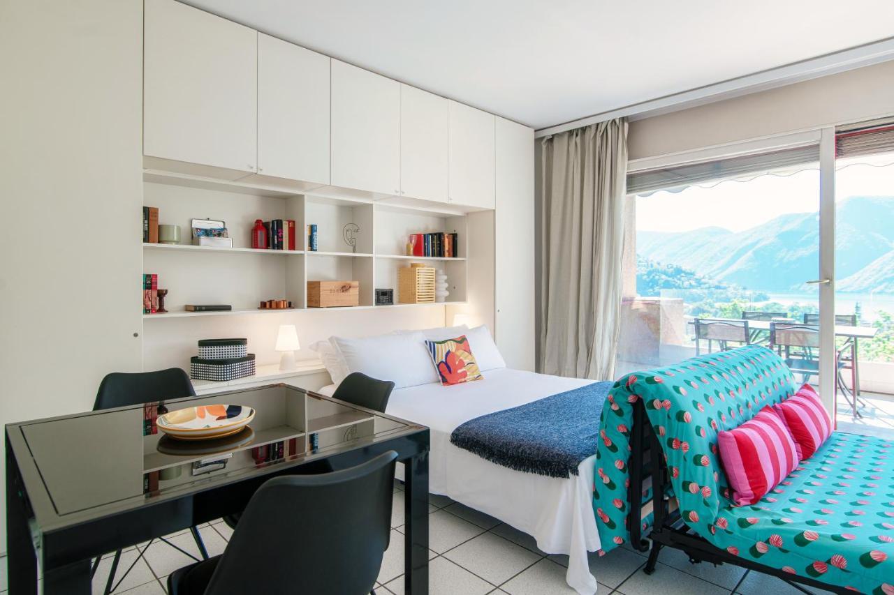 Panoramic Studio By Quokka 360 - Open Space Apartment With Terrace Лугано Экстерьер фото